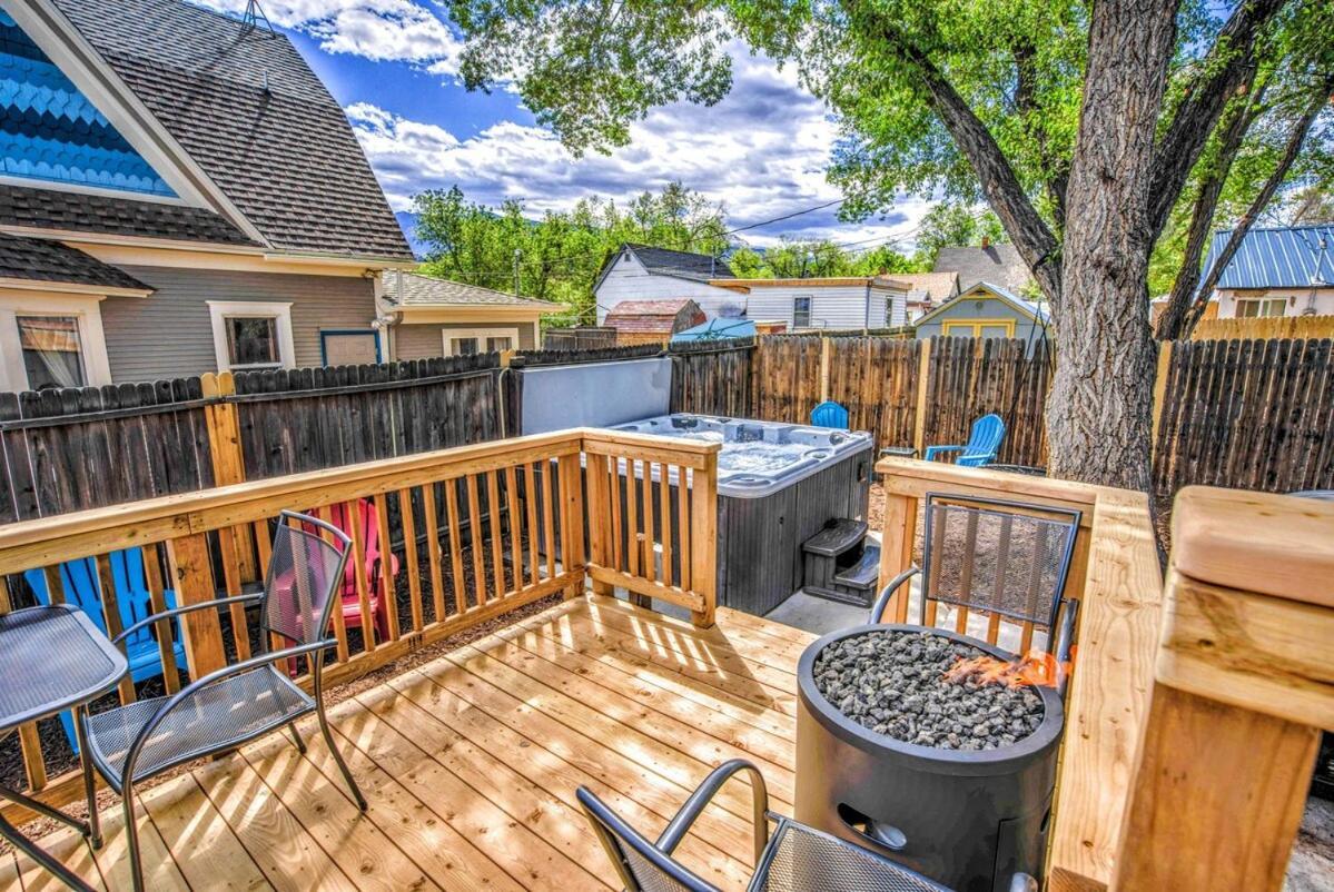 The Vibrant Victorian Hot Tub & Fire Pit In Occ Colorado Springs Exterior foto